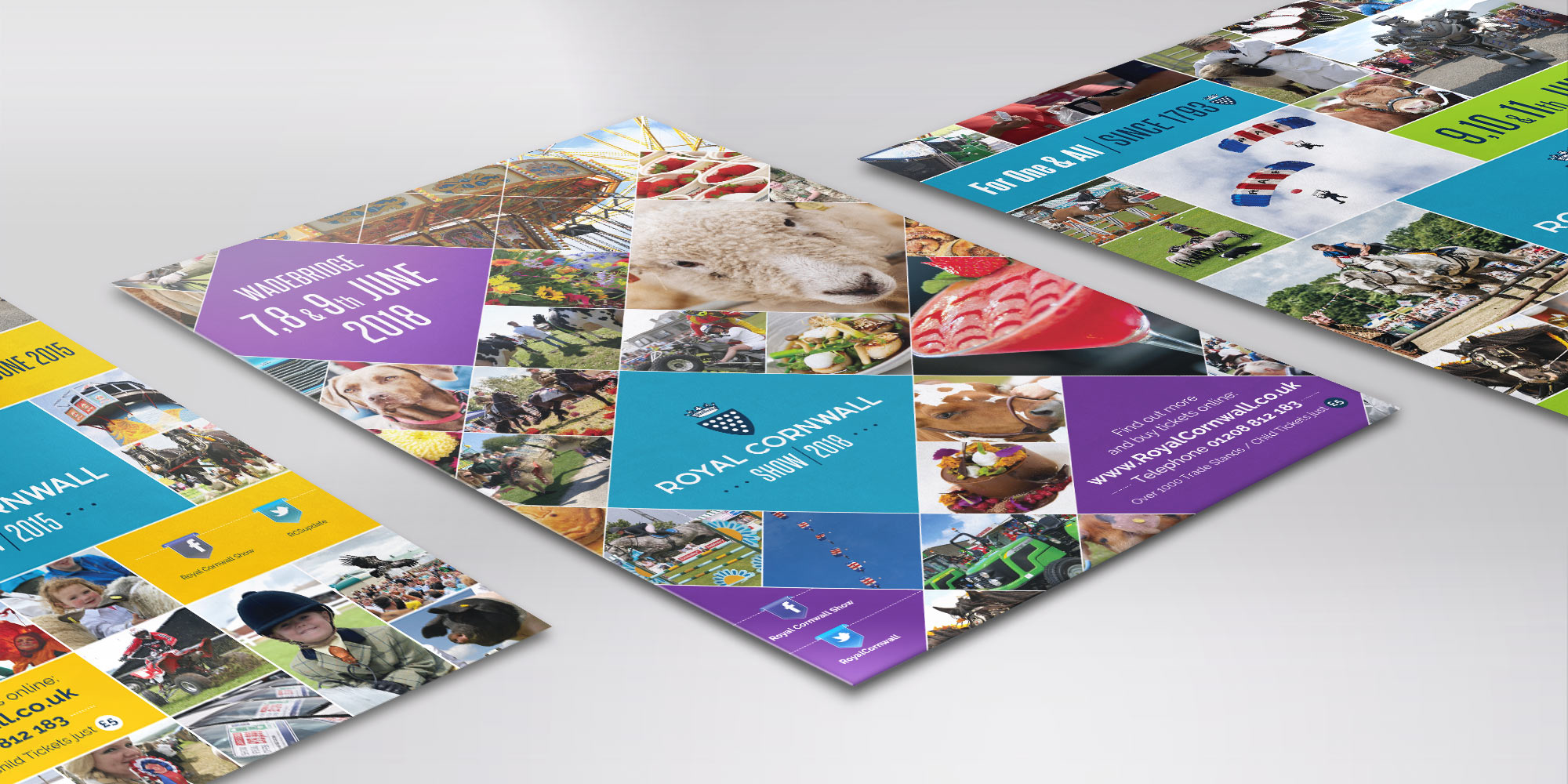 Royal Cornwall Show Folder Design