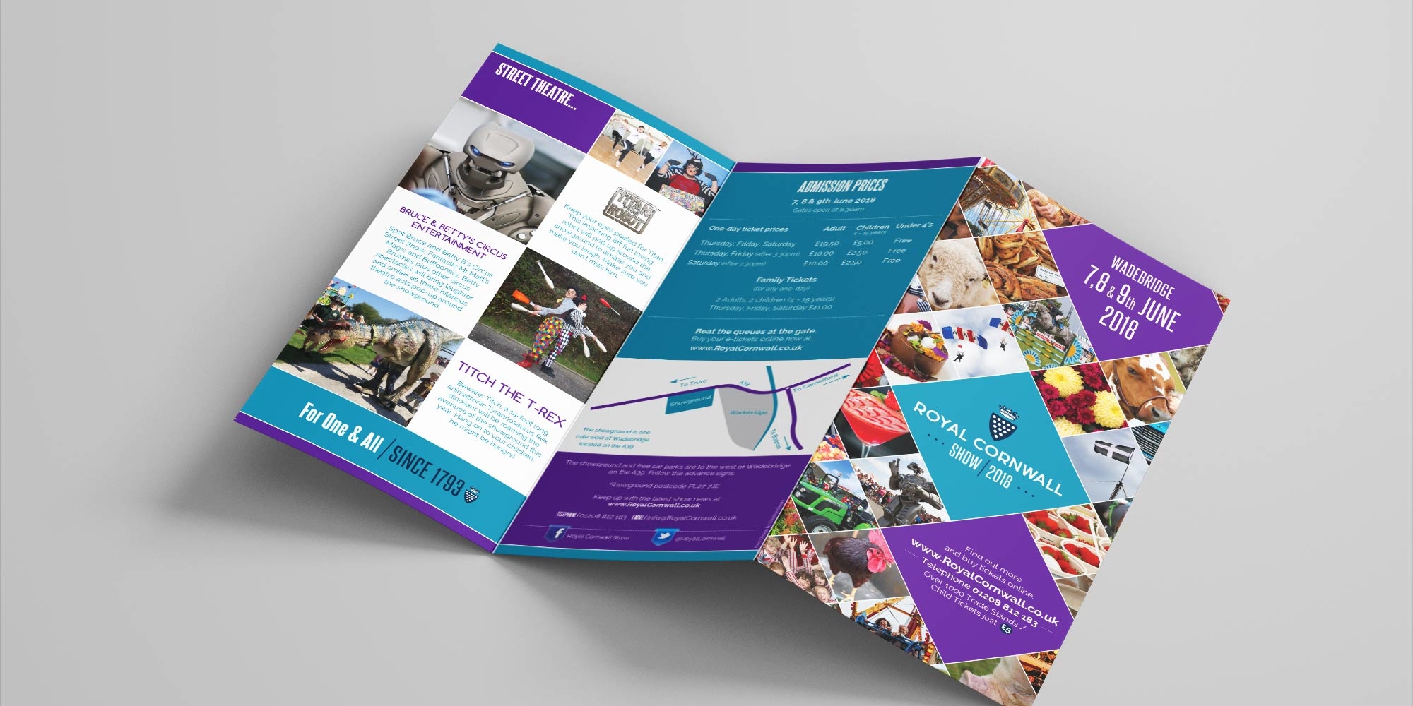 Royal Cornwall Show Flyer Design
