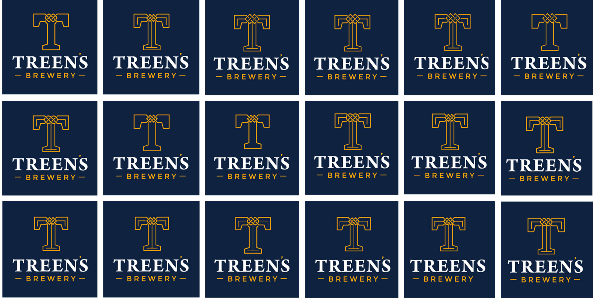 Treen's Brewery Logo Design Amends