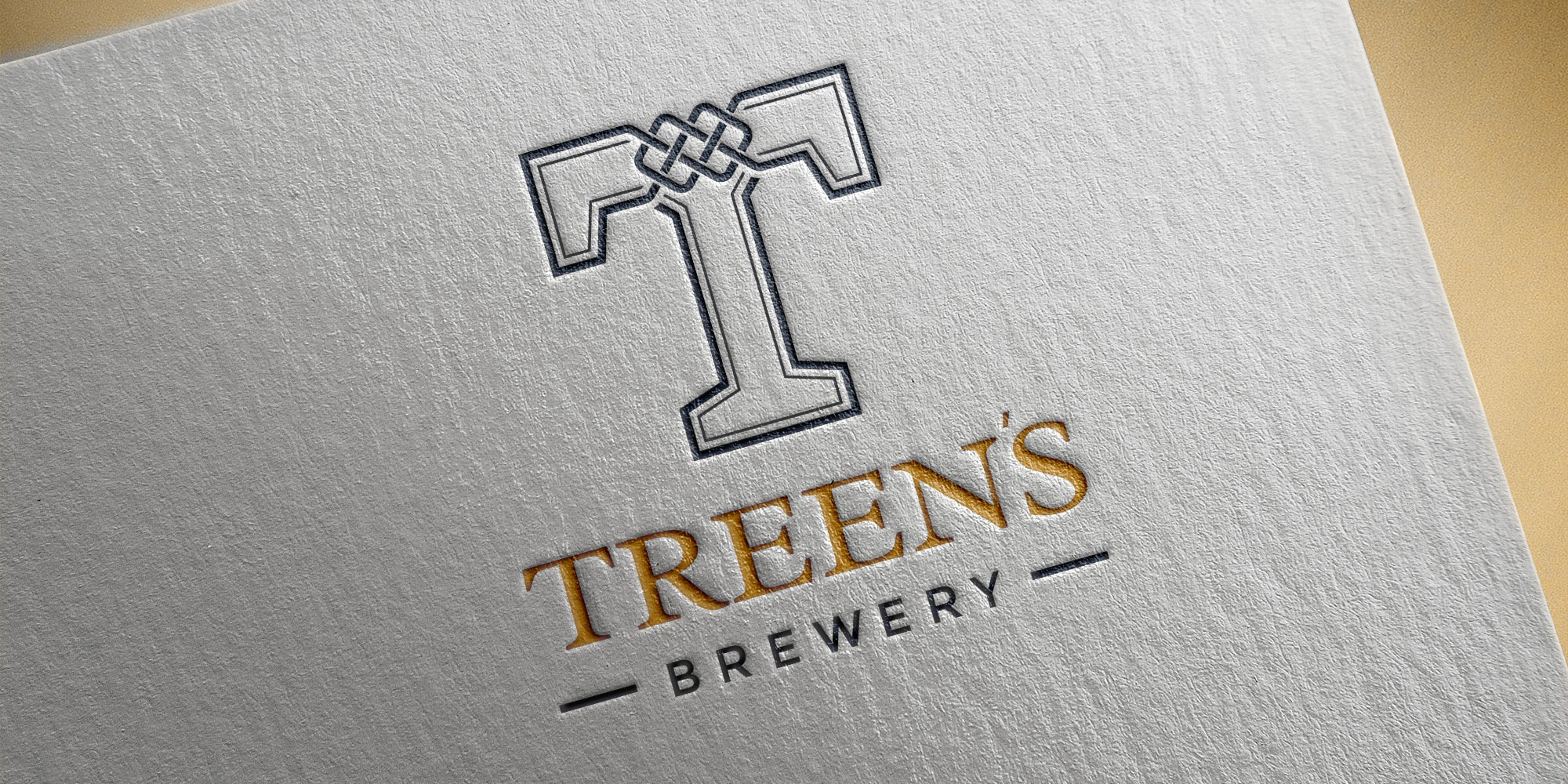 Treen's Brewery Logo Design