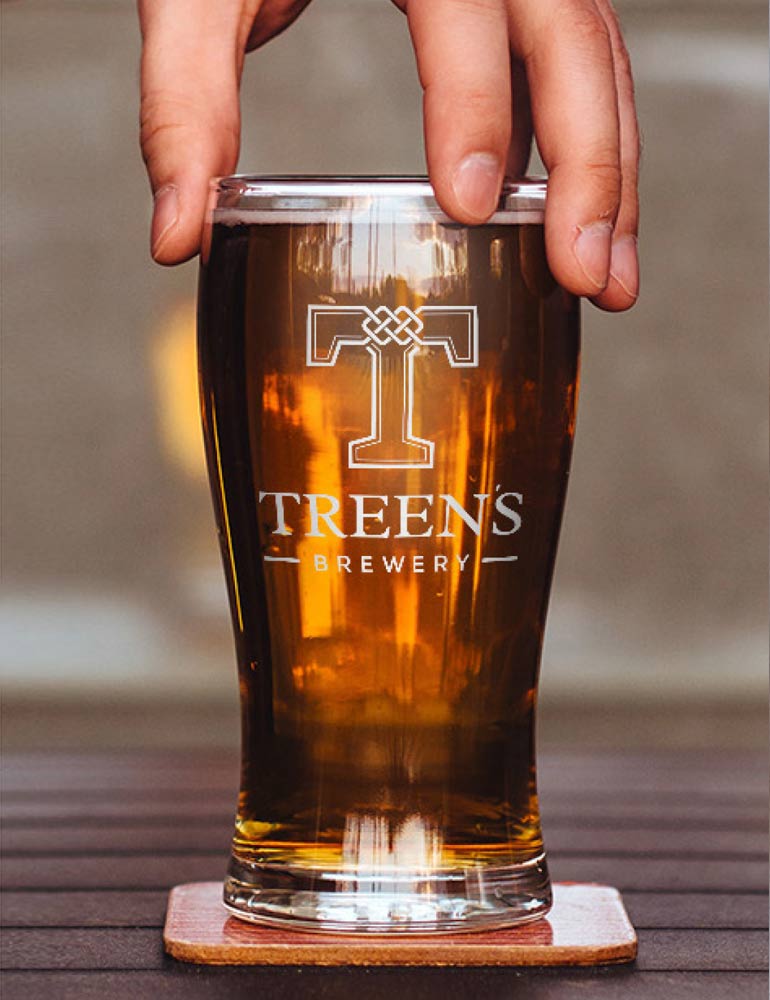 Treen's Brewery Logo Design