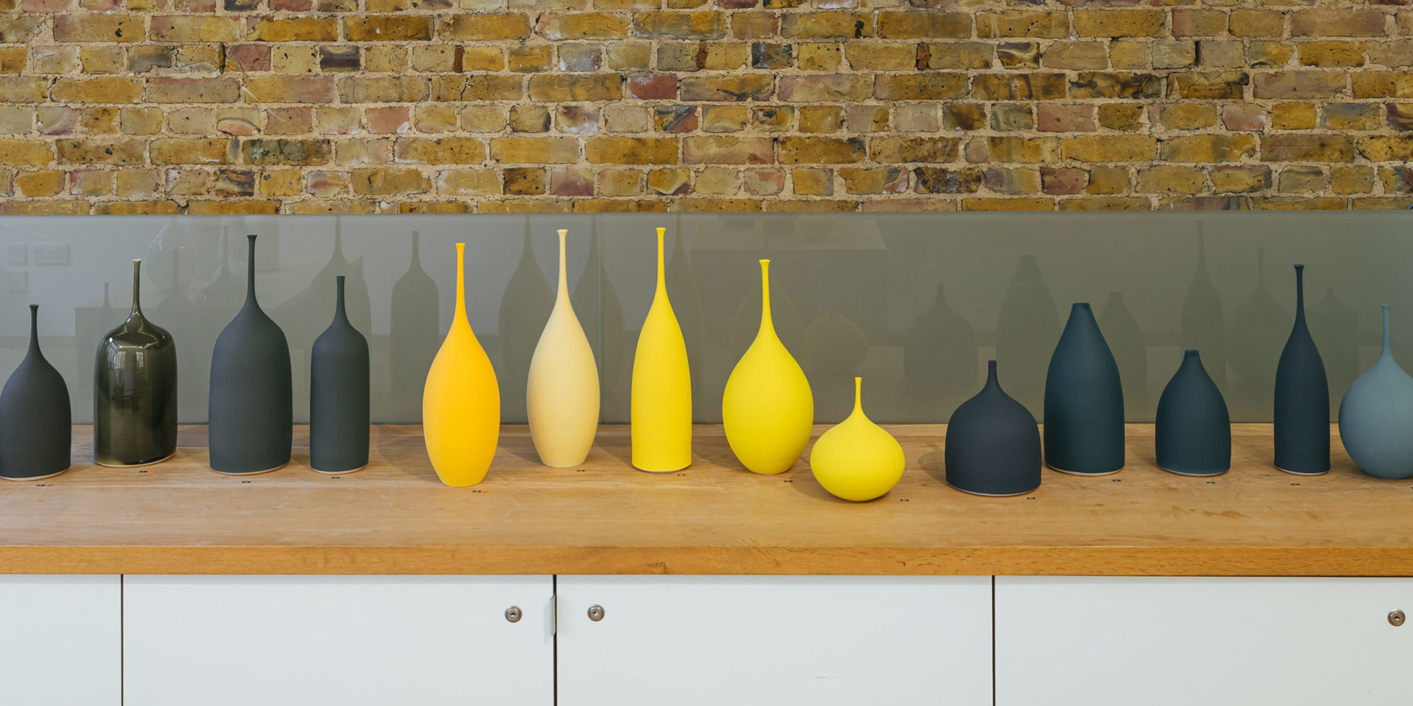 Contemporary Ceramics Ecommerce Website Design Banner