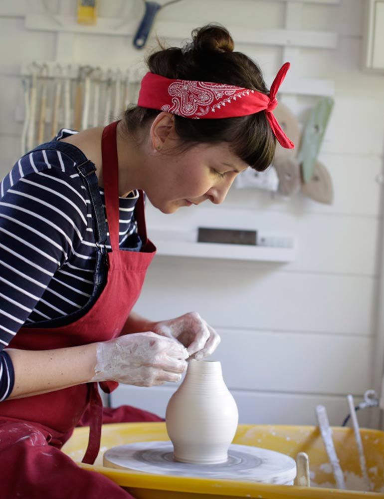 Contemporary Ceramics Ecommerce Website Design