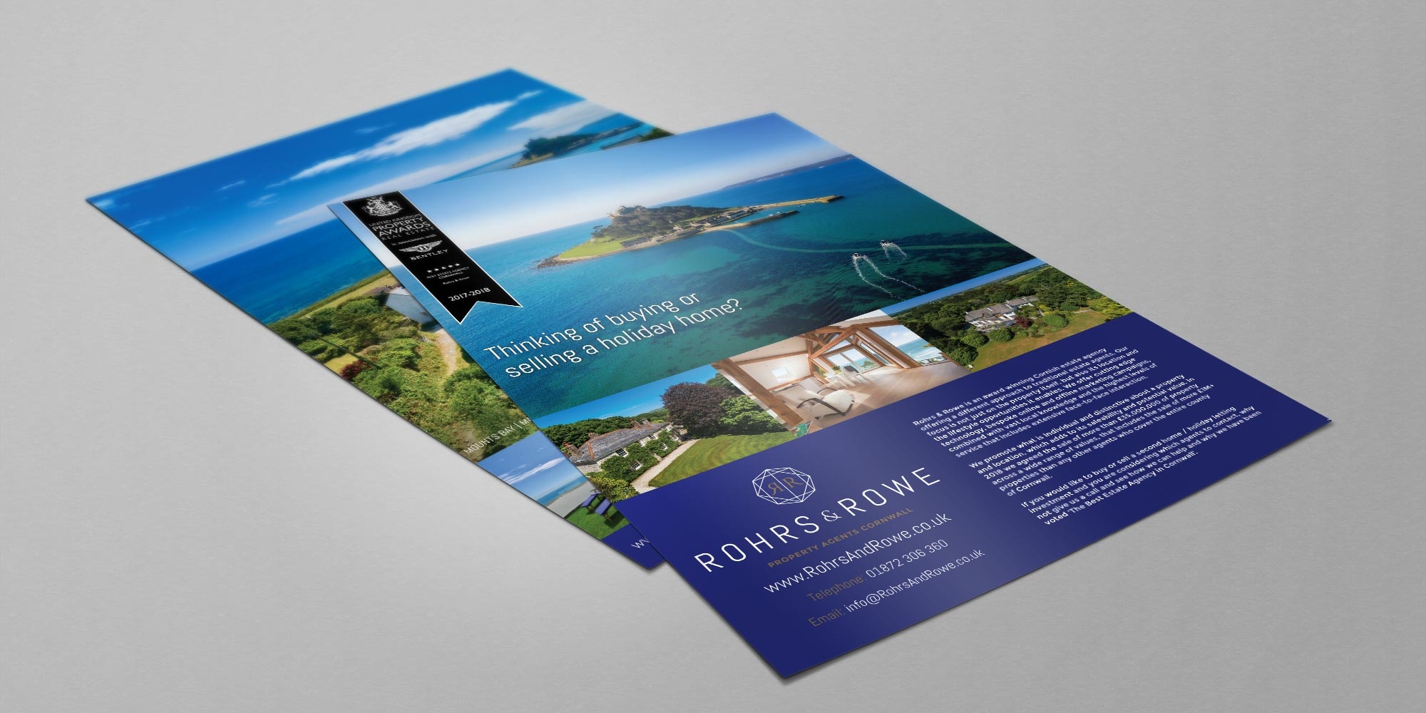 Rohrs & Rowe Advert Design
