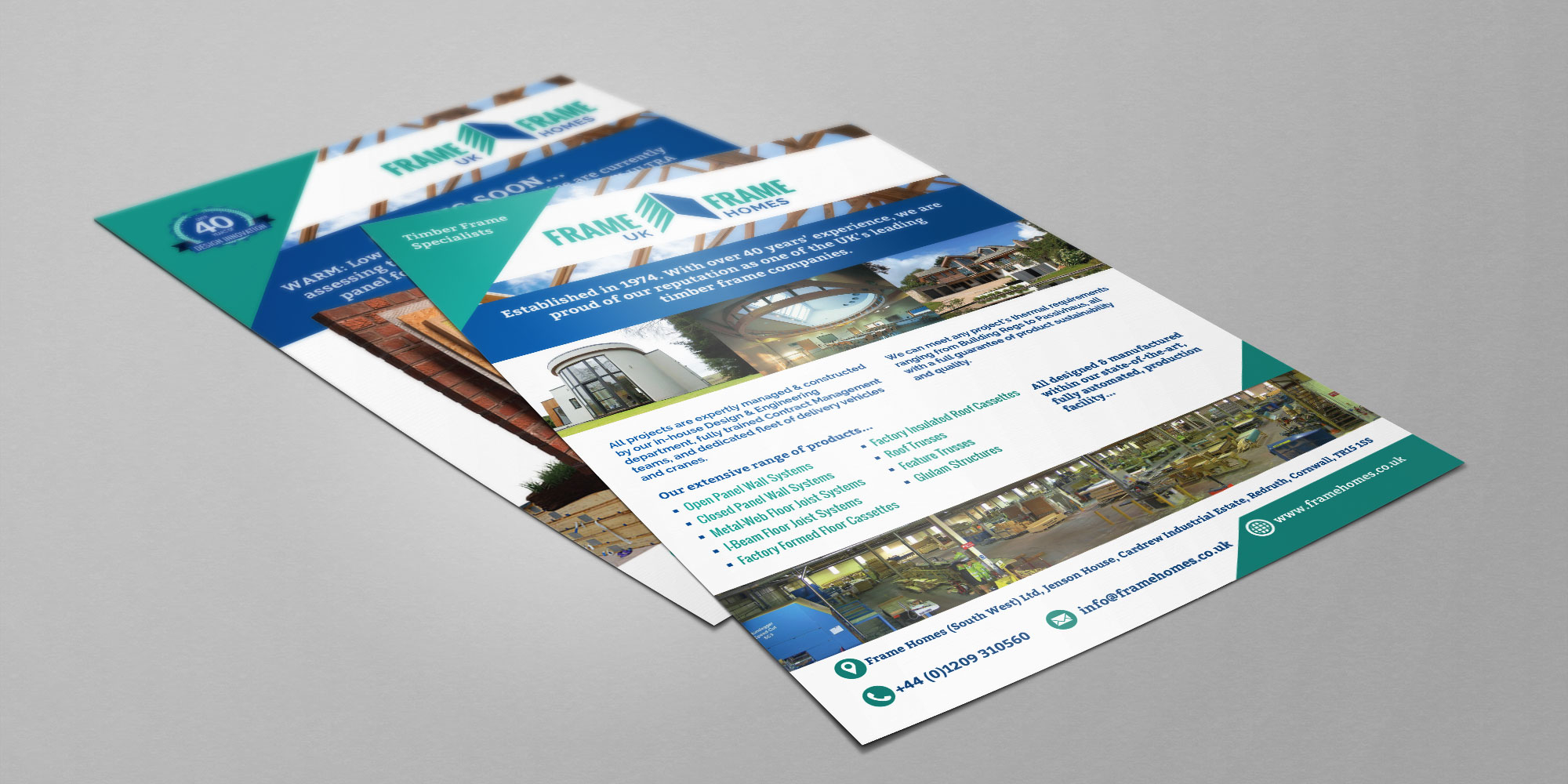 Frame UK Advert Design