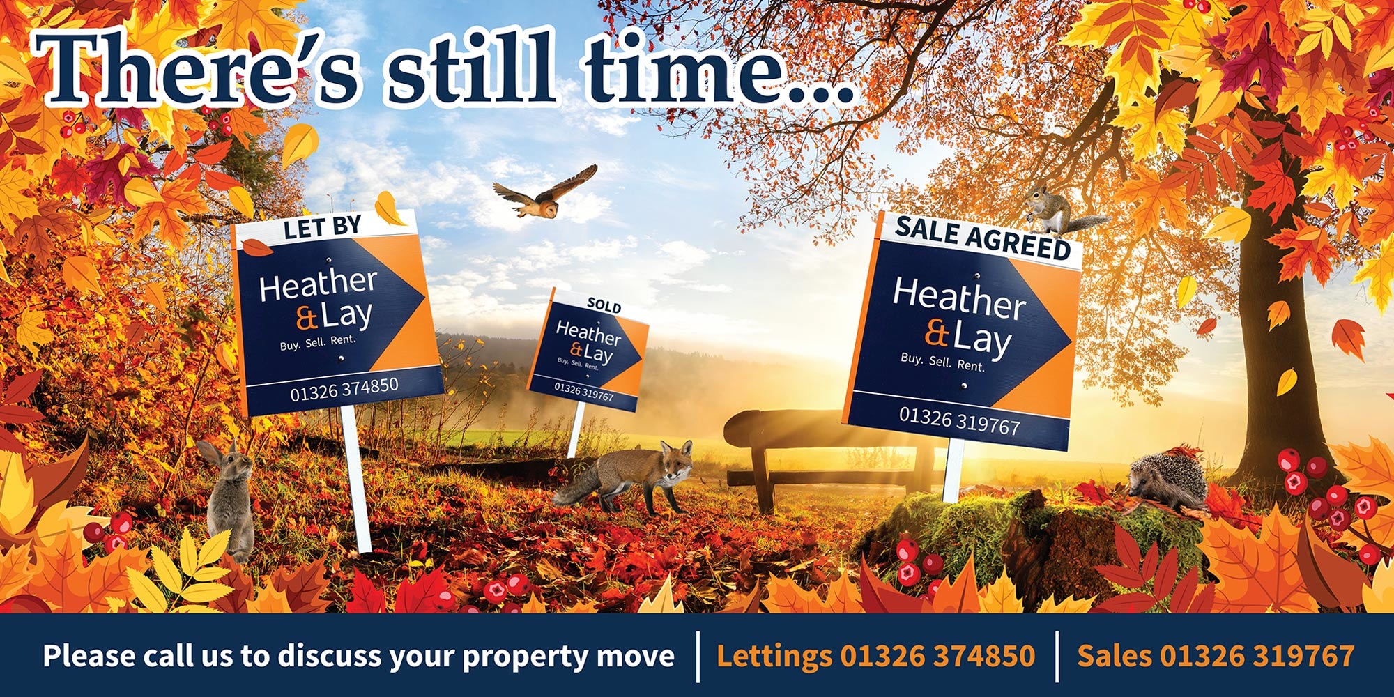 Heather & Lay Print Billboard Design