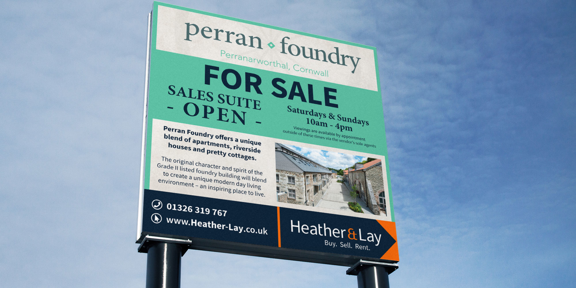 Heather & Lay Signage Design