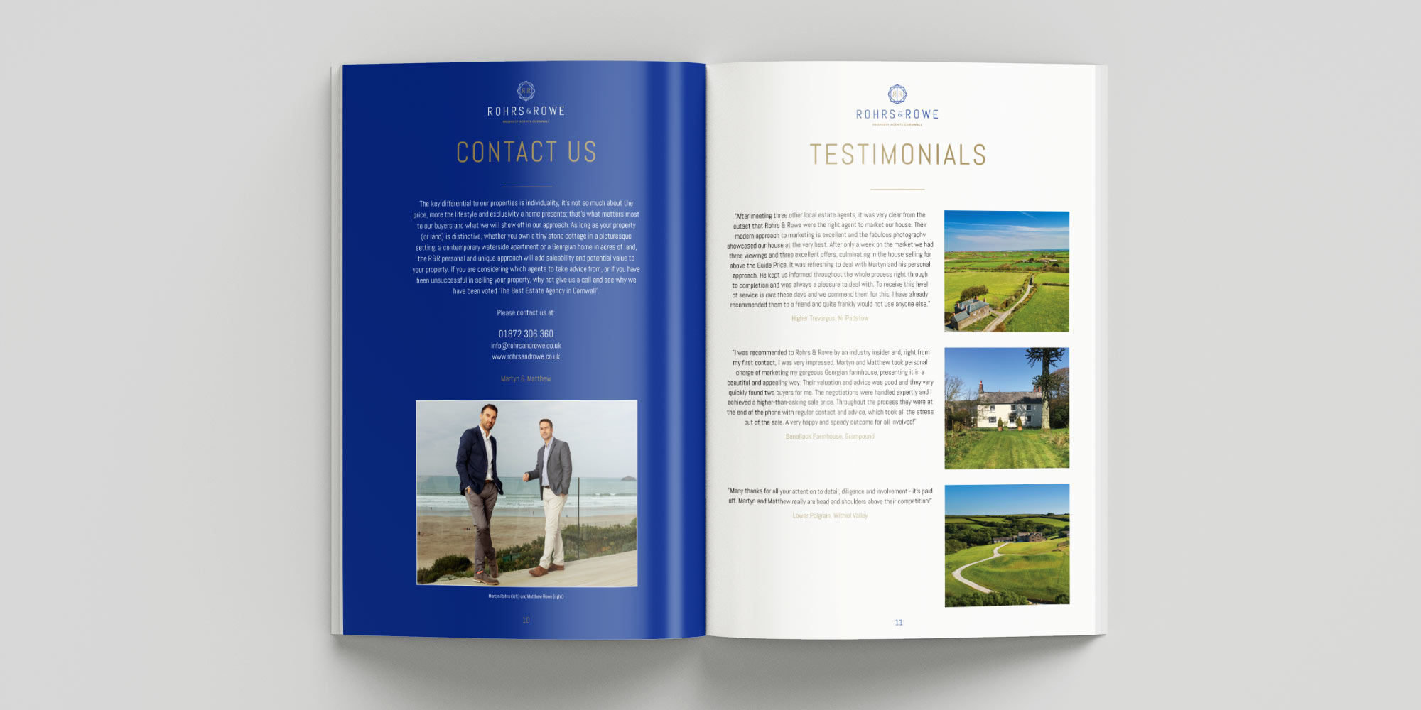 Rohrs & Rowe Magazine Design