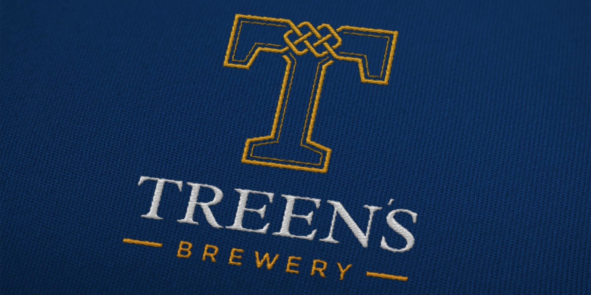 Treen’s Brewery Print Design on Uniform