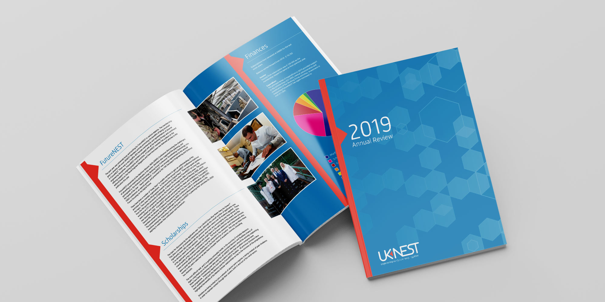 UK Nest Annual Report Design