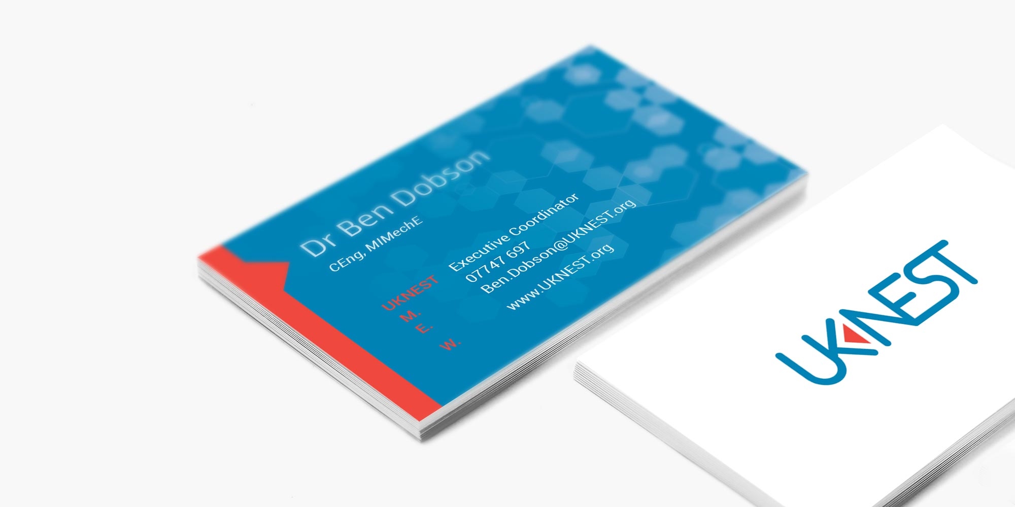 UK Nest Business Card Design