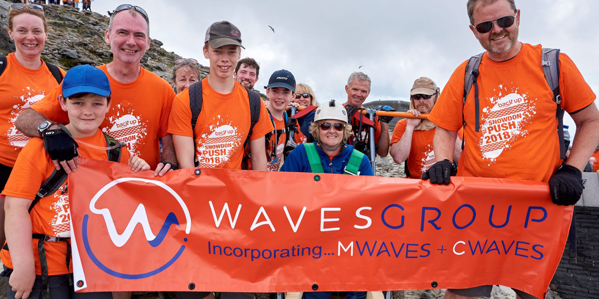 Waves Group Print Design