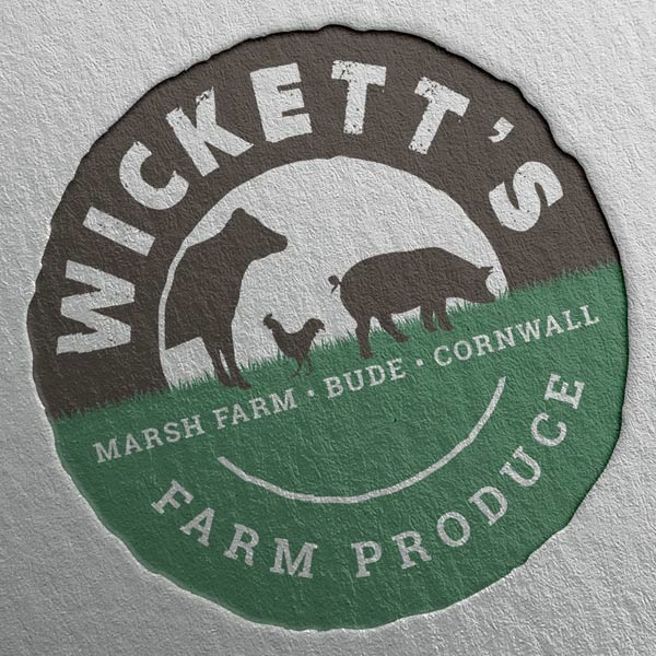 Wicketts Logo Design Cornwall