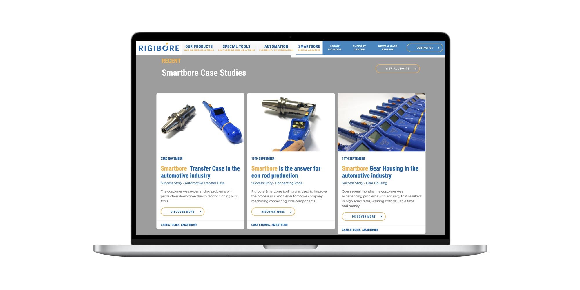 Rigibore Website Design Cornwall